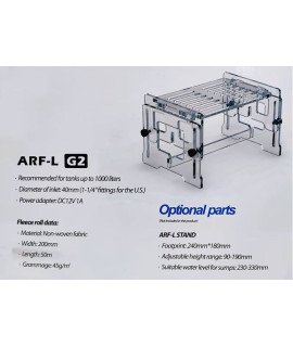 ARF-L Base di supporto per skimmer e filtro a rulli Bubble Magus